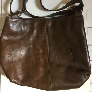 Kairos Leather Cross Body Messenger Purse